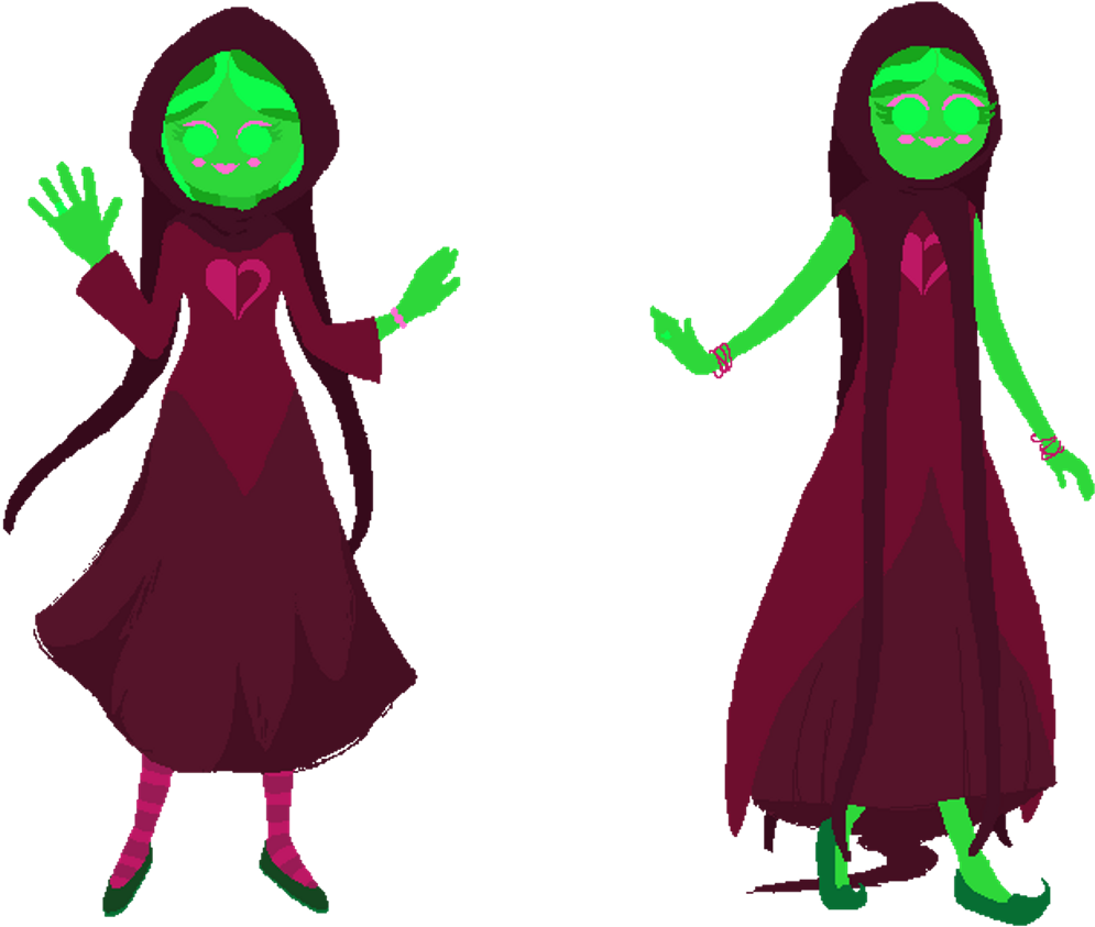 Gulaabee As Witch Of Heart And Sylph Of Heart - Witch Homestuck (1024x858)