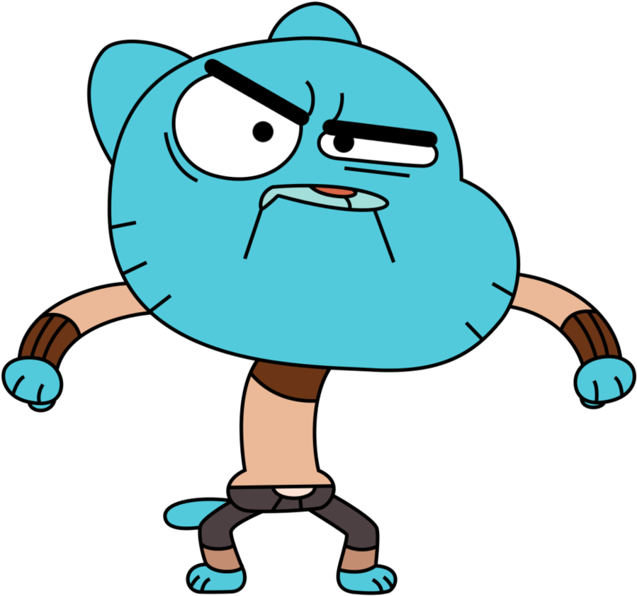 Clipart Resolution 924*864 - Amazing World Of Gumball Gumball Scared (924x864)