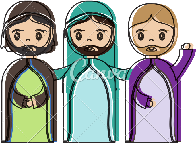 Wise Men Icon - Cartoon (800x800)