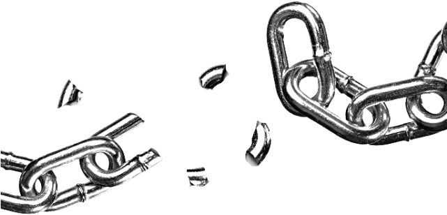 Drawn Chain Slavery - Free Of Chains Png (640x480)