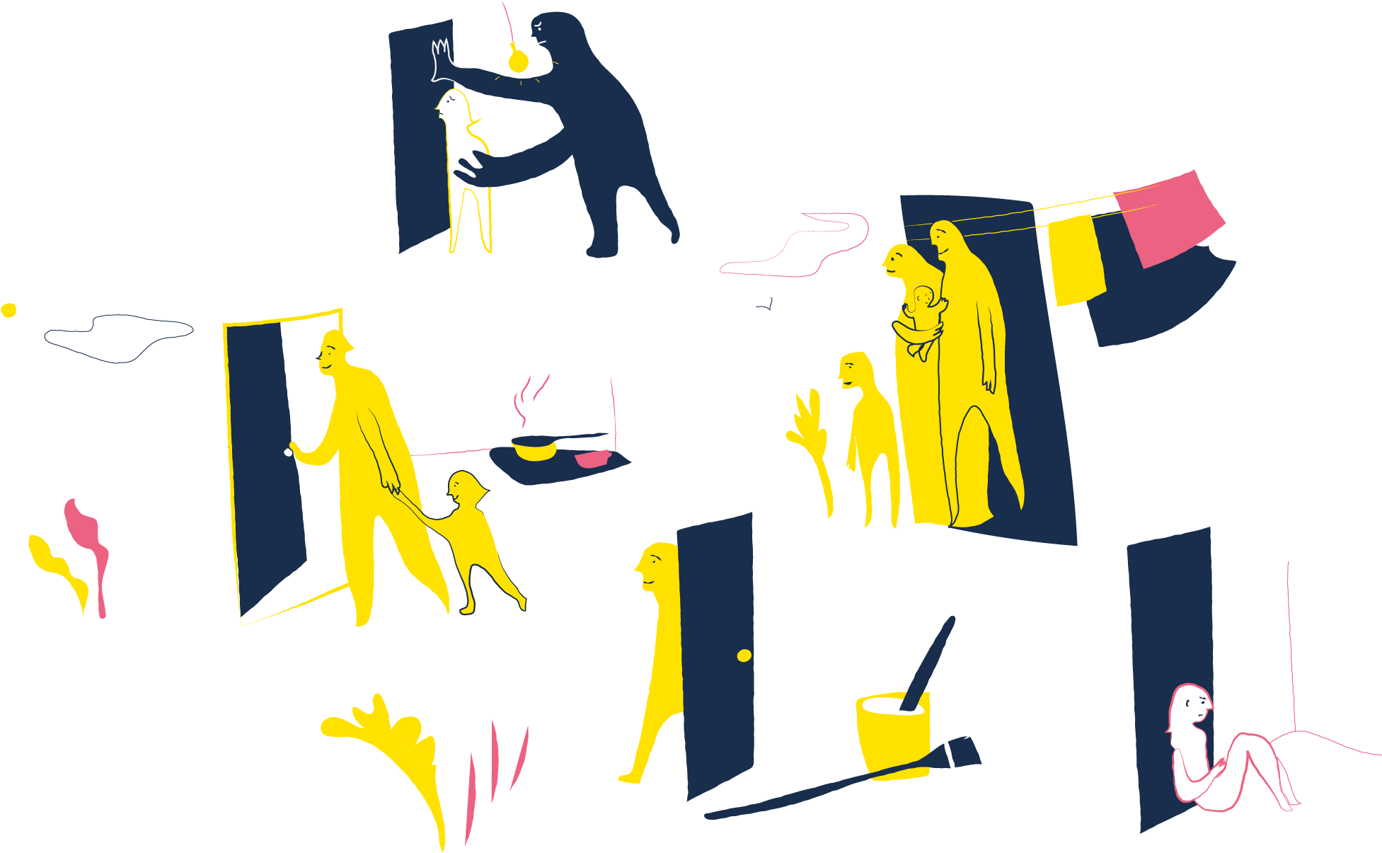 What You Do, Where You Go, Who You See Modern Slaves - Illustration (1985x1326)