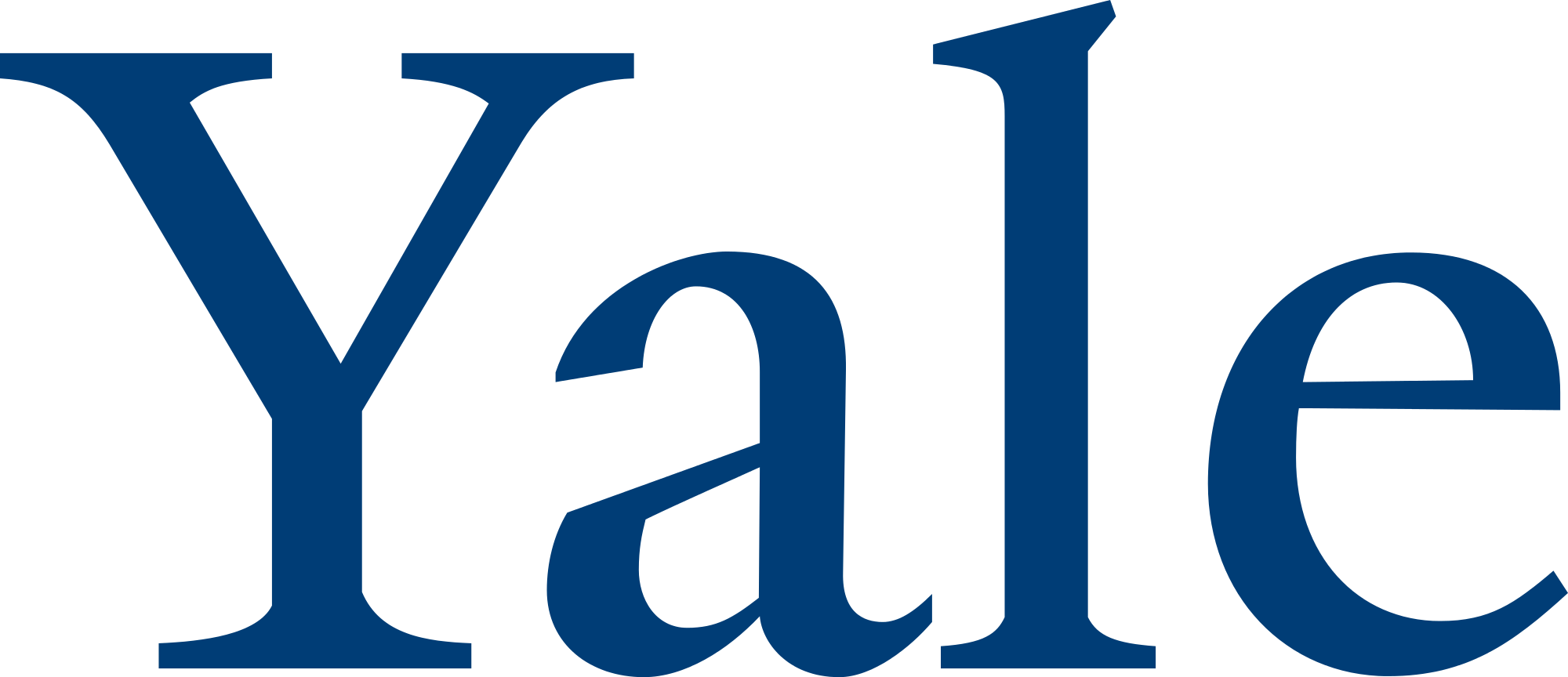 Instructions - Header - Yale University Logo Png (2000x864)
