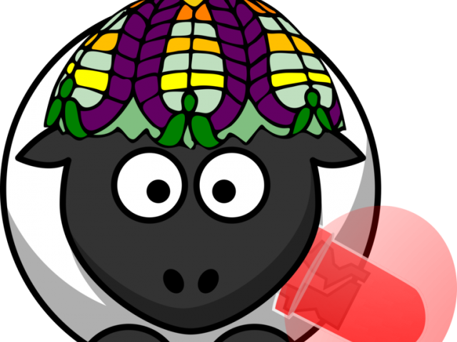 Lamp Clipart Sheep - Sheep Clip Art Png (640x480)