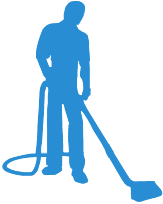 Carpet Cleaning Dublin - Man Carpet Cleaning Clipart (323x404)