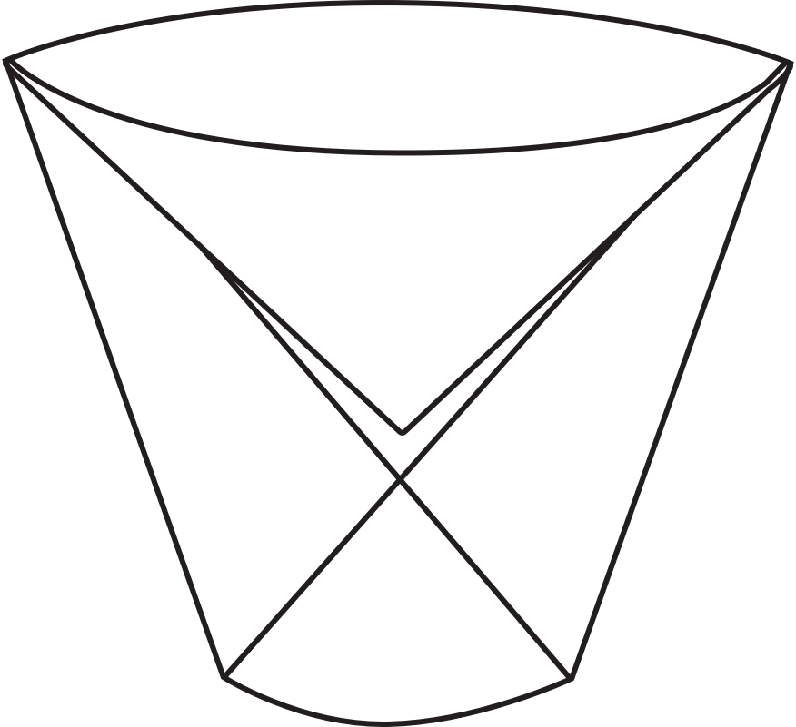 Fold Yourself A Shot Glass To Get In The Holiday Spirit - Line Art (876x801)