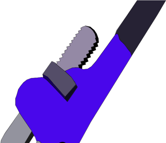 Wrench Clipart Clip Art - Pipe Wrench Clip Art (640x480)
