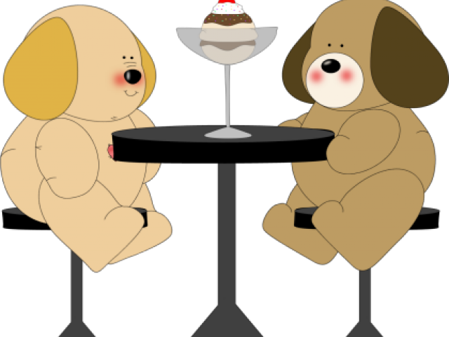 Ice Cream Clipart Dog - Dog With Ice Cream Art (640x480)