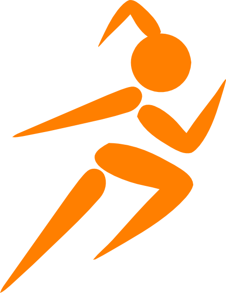 People Running Clipart (462x599)