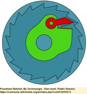 Freewheel Ratchet, By Technoargia - Circle (360x388)