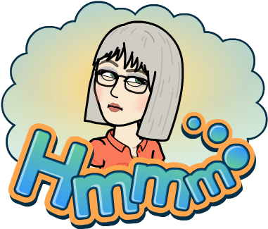 I Was Even Surprised By The Ending, Although There - Bitmoji Thinking (398x398)