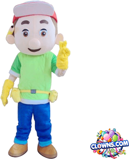 Handy Manny Characters - Clown (727x646)