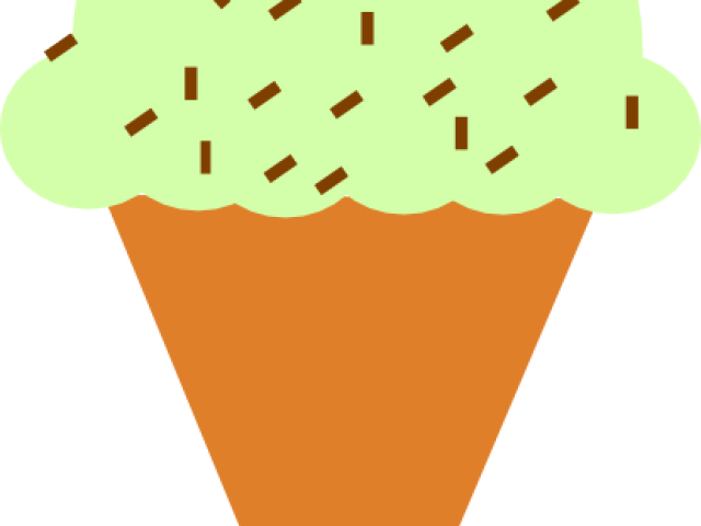 Waffle Cone Clipart Large - Cartoon Transparent Background Ice Cream Transparent (640x480)