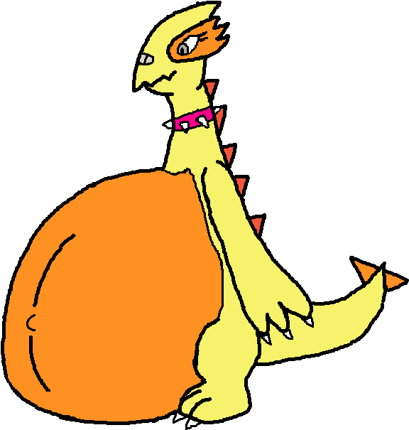 Pregnant Avery - Cartoon (840x920)