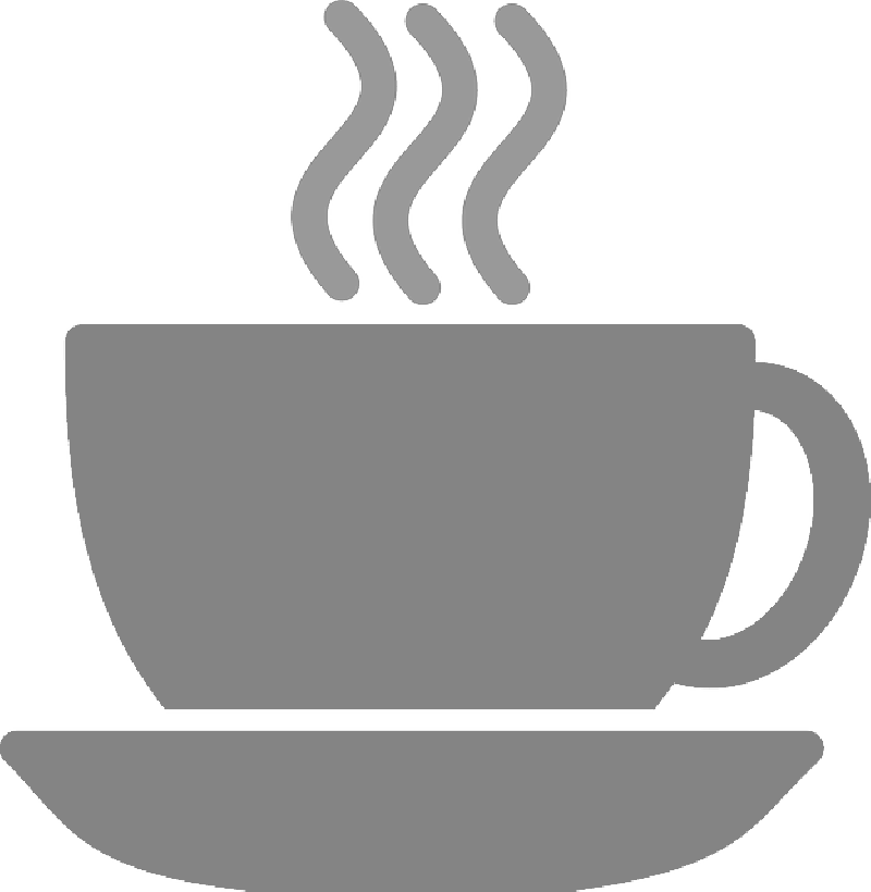 Coffee Cup Silhouette Steam Tea - Coffee Symbol (800x820)