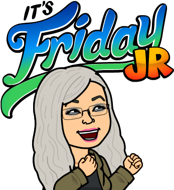 Yippee Its Friday Clipart - It's Friday Jr Bitmoji (398x398)