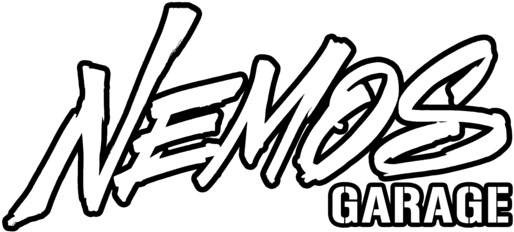 Drawn Candy Bar Garage - Nemos Garage Sticker (559x245)