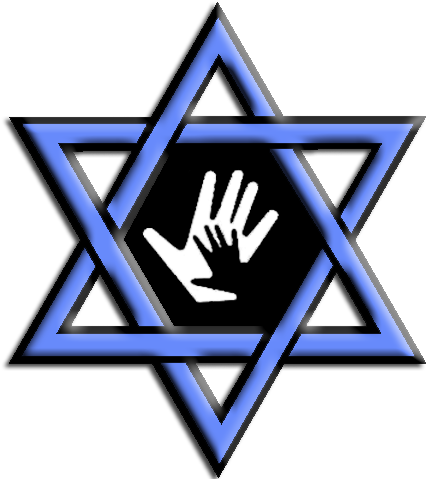 Ktanim Logo - Star Of David Cartoon (440x480)