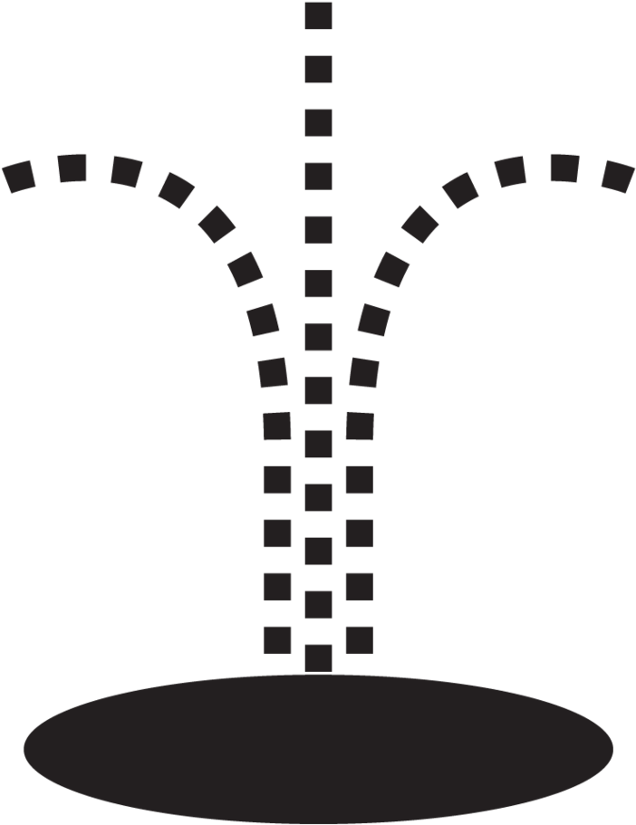 Fountain Clipart Spray Park - Cross (1140x1140)