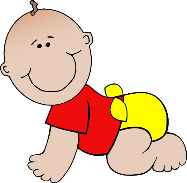 Baby Boy Clip Art (600x588)