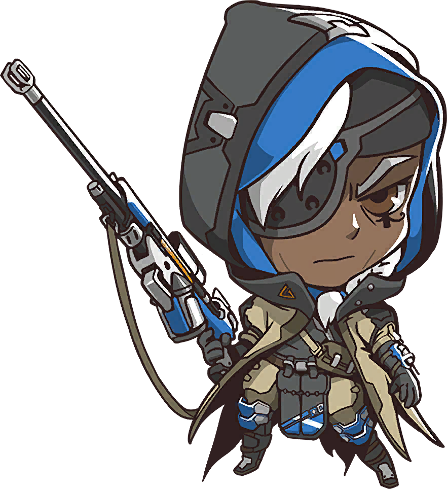 Overwatch Sprays Transparent - Overwatch Ana Cute Spray (882x964)