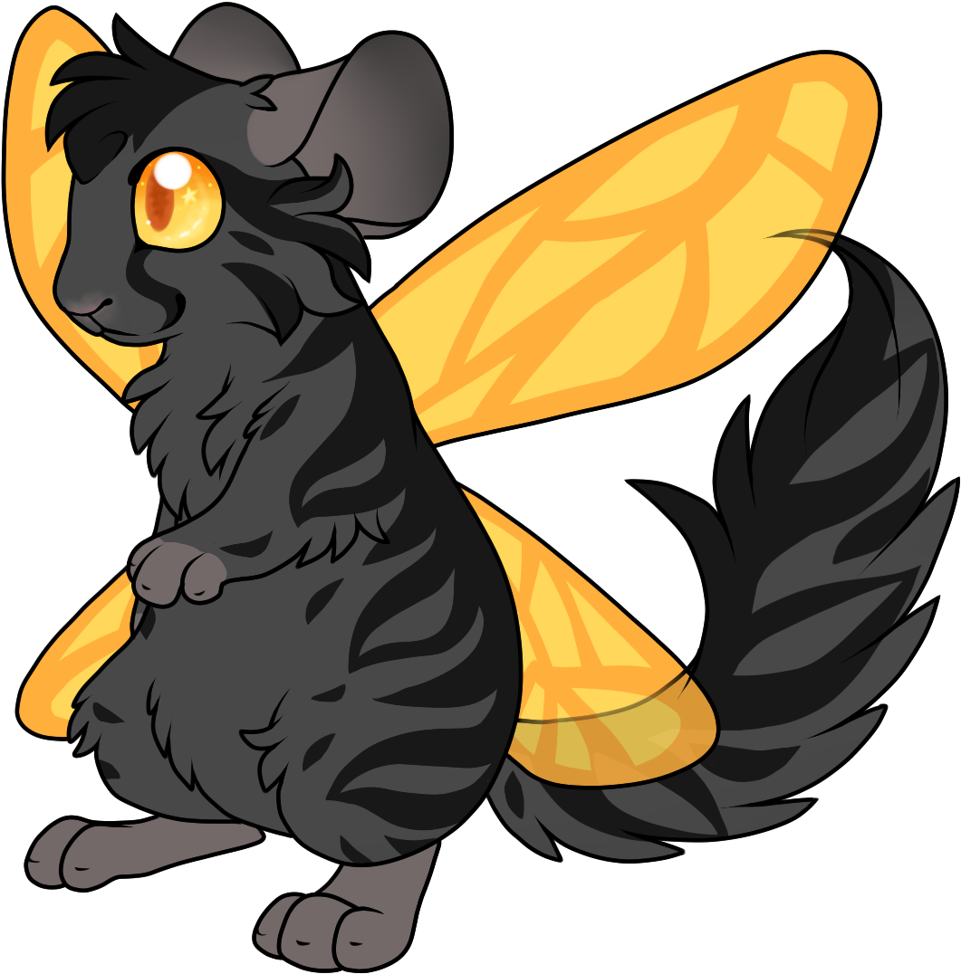 Papillios Chinchilla (papillios Chinchillas Are Livingdeadproxy's - Illustration (1100x1100)