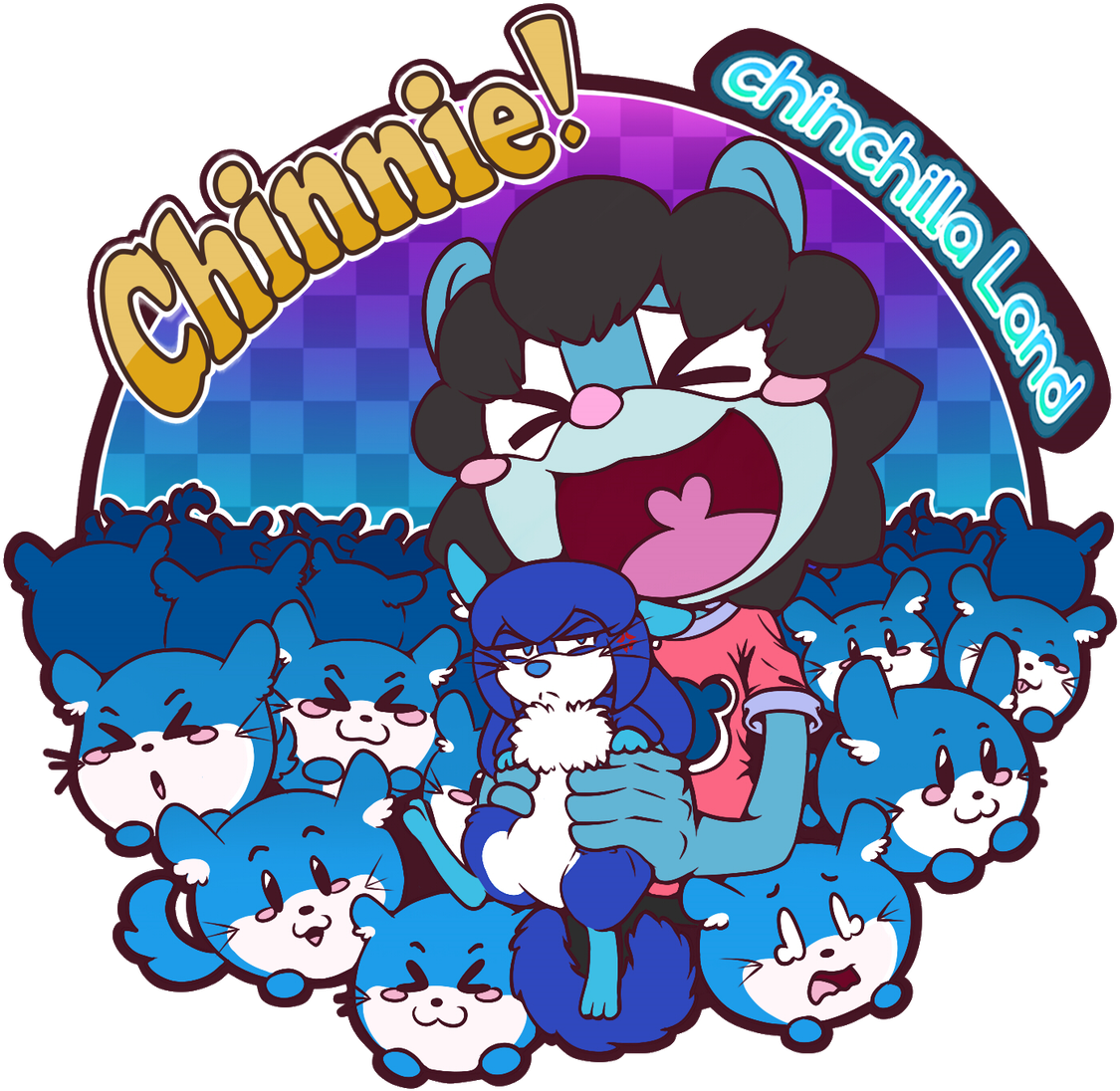 Chinchilla Land By Angelablue18 - Chinchilla Land By Angelablue18 (1280x1280)
