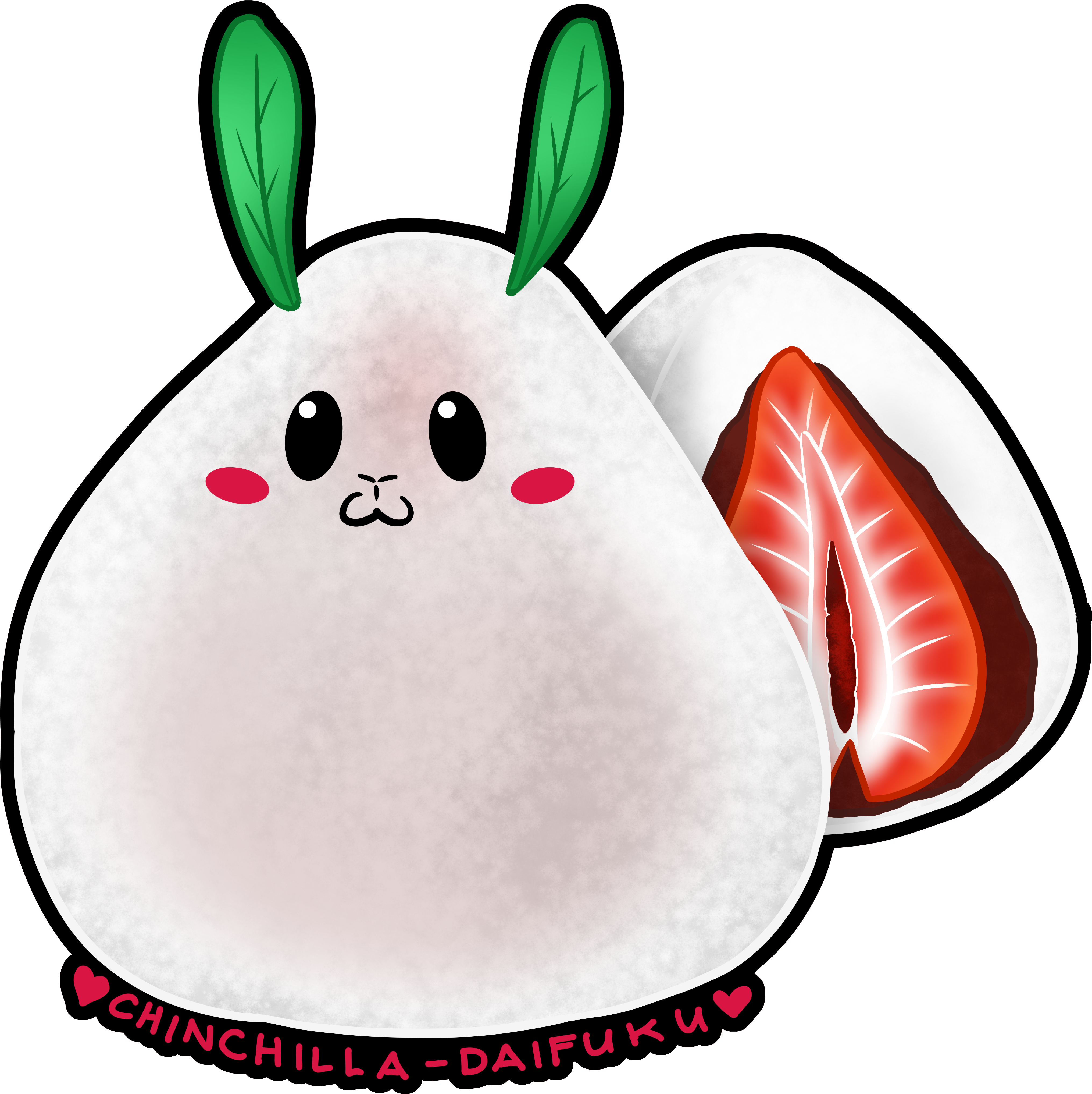 Chinchilla Daifuku - Rabbit (4724x4724)