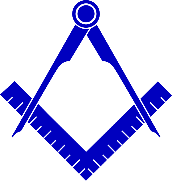 Free Masonic Emblems & Logos Picture Stock - Square And Compass Png (603x634)