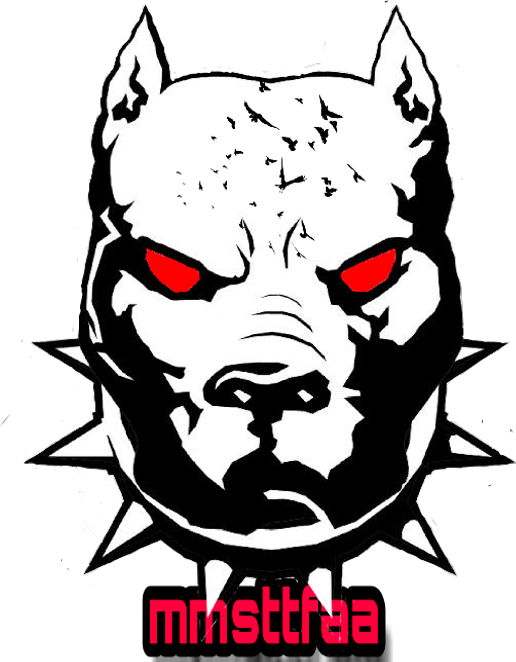 Pitbull Sticker - Pit Bull Terrier Png (1024x1314)
