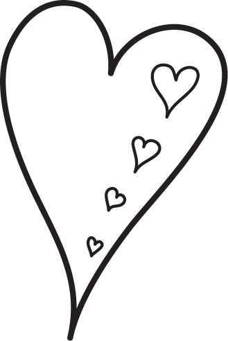 Tan Heart Clipart 78241 - Heart (329x492)