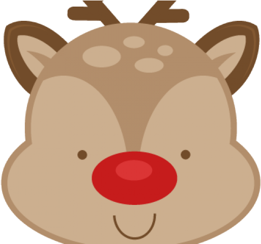 513 X 481 2 - Cute Reindeer Cartoon Clipart (513x481)