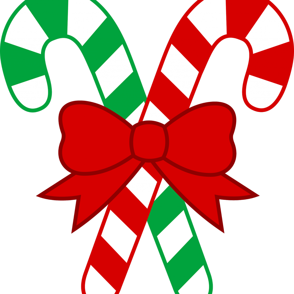 Decoration Clipart Reindeer - Clipart Transparent Candy Canes (1024x1024)