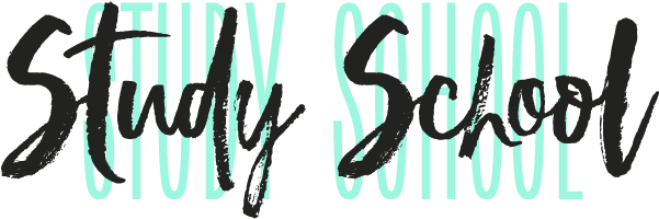 Study School Is A Mixture Of Video Lessons, Assignments - Calligraphy (600x249)