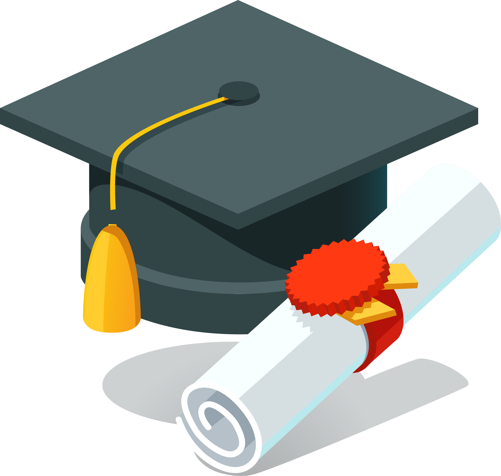 Outside Scholarships Cal Lutheran - Toga Y Birrete Png (1690x1604)