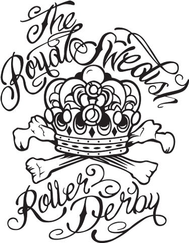 The Royal Swedish Roller Derby - Illustration (500x500)