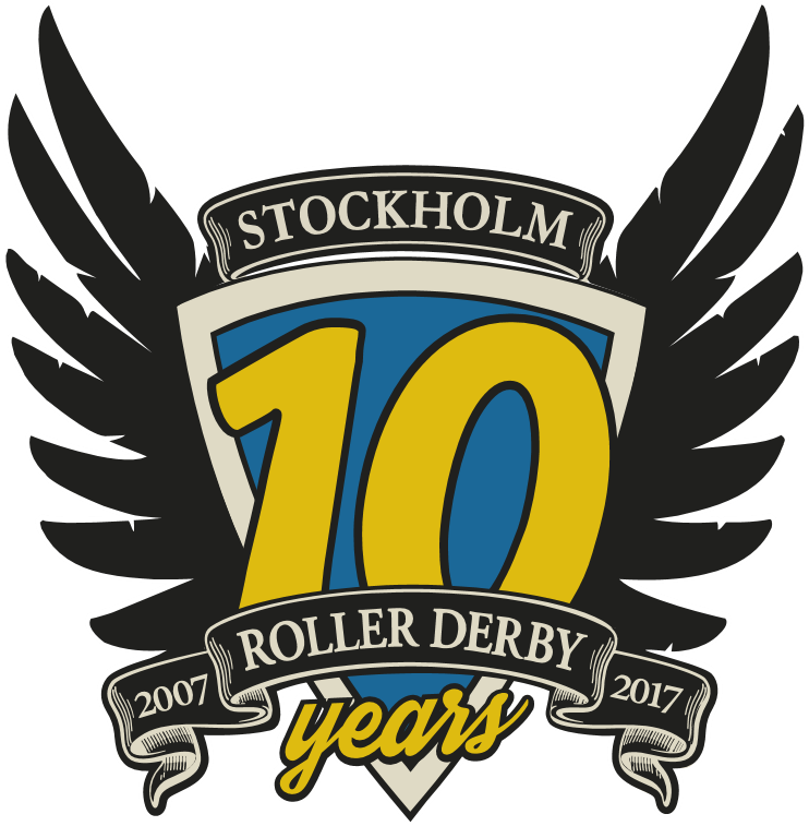 Stockholm Roller Derby - Illustration (766x766)