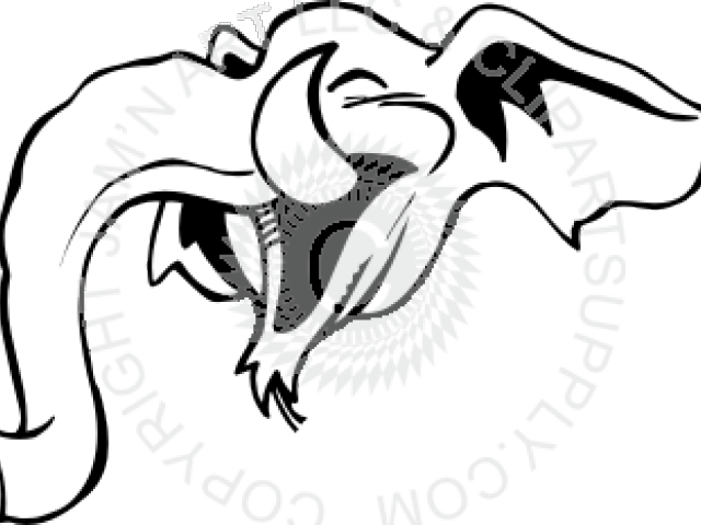 Trunk Clipart Elephant Head - Trunk Clipart Elephant Head (640x480)