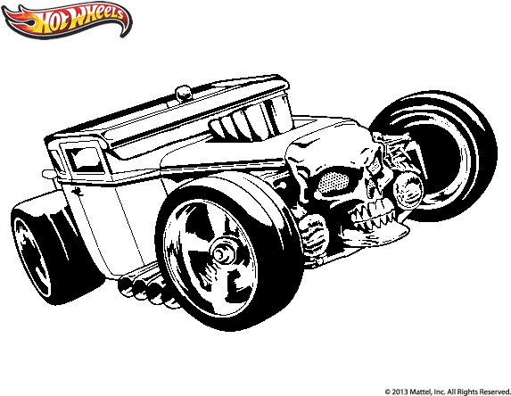 Desenhos Para Colorir Da Hot Wheels Clipart Car Hot - Drawing Of Hot Wheels (600x470)