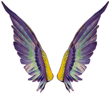 Clip Art Related Wings Transprent Png Free - Fairy Wing Gif Transparent (650x650)