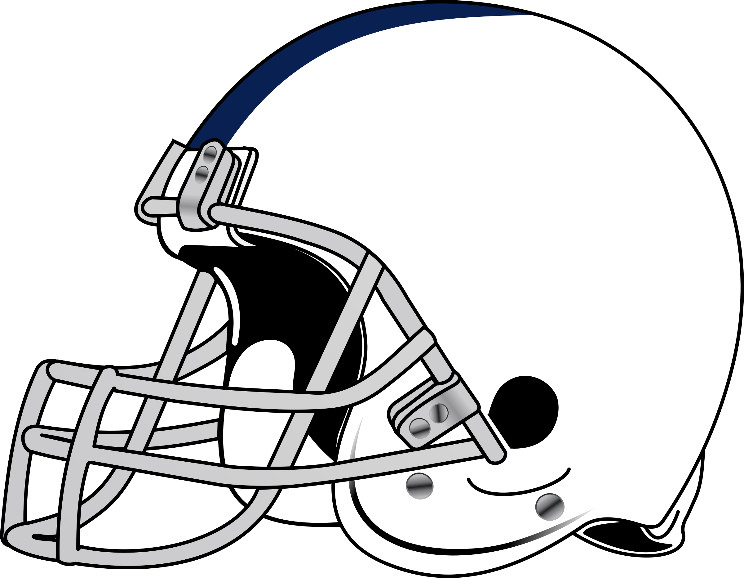 Vector Football Helmet Clip Art - Logos And Uniforms Of The Cleveland Browns (2400x1863)