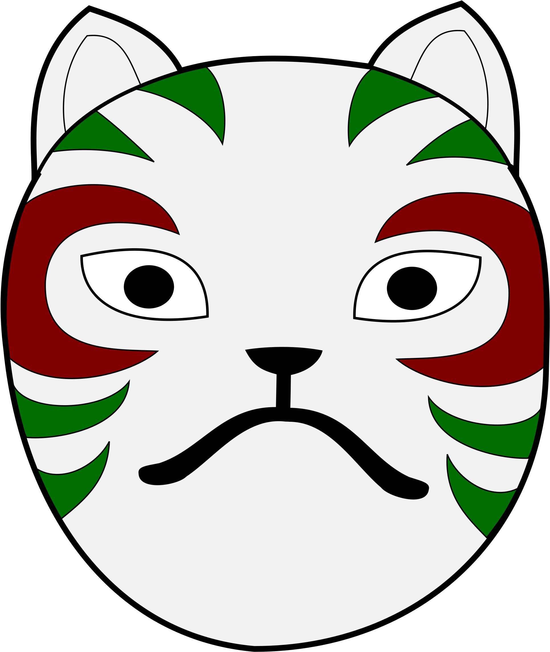 Picture Royalty Free Stock Anbu Mask Png For Free Download - Mascara Anbu De Yamato (2000x2356)