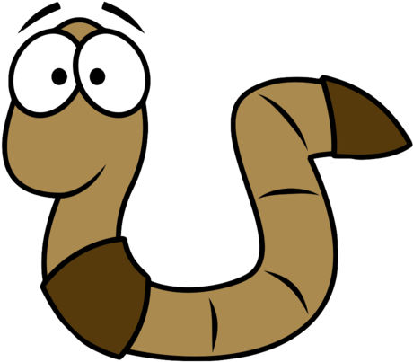 Worm Clipart Sad - Worm Cartoon (512x512)