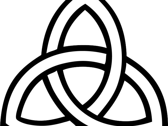 Trinity Cross Cliparts - Trinity Sign (640x480)