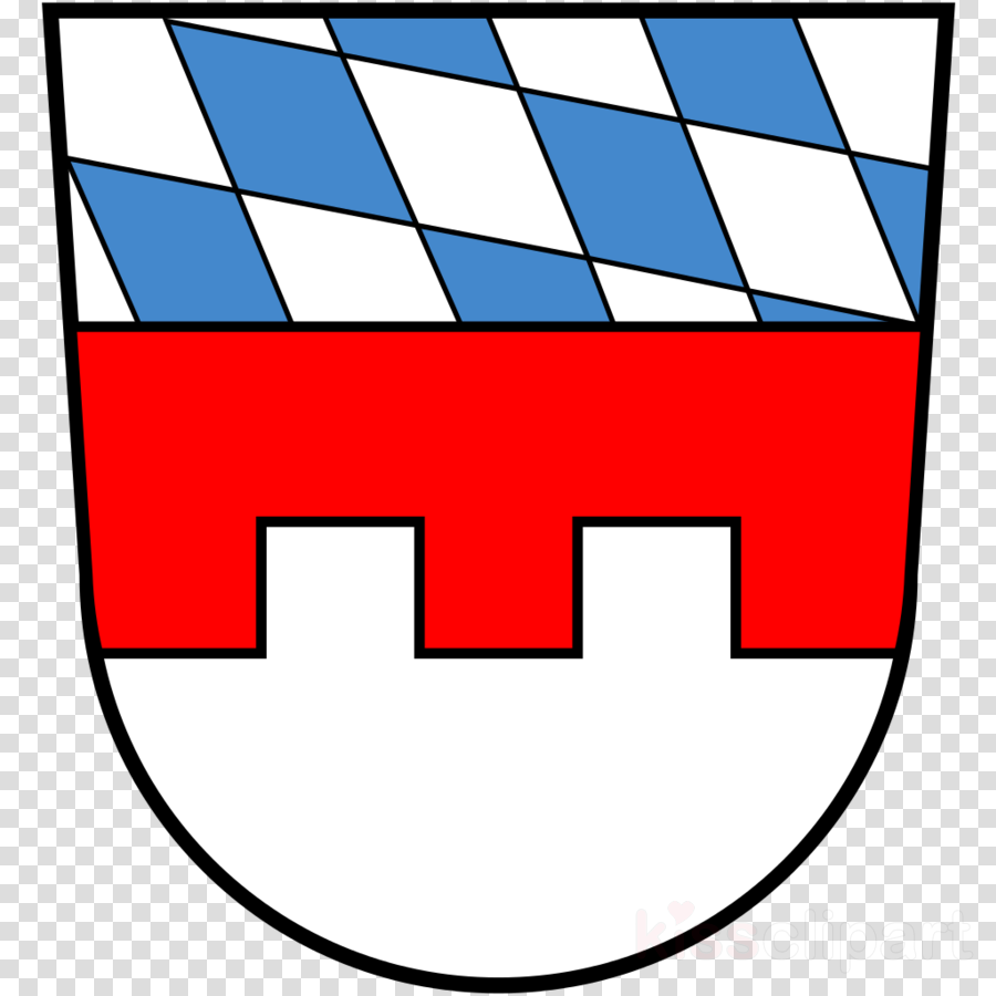 Wappen Landkreis Landshut Clipart Landshut Kelheim - Iphone Emoji Love Black (900x900)