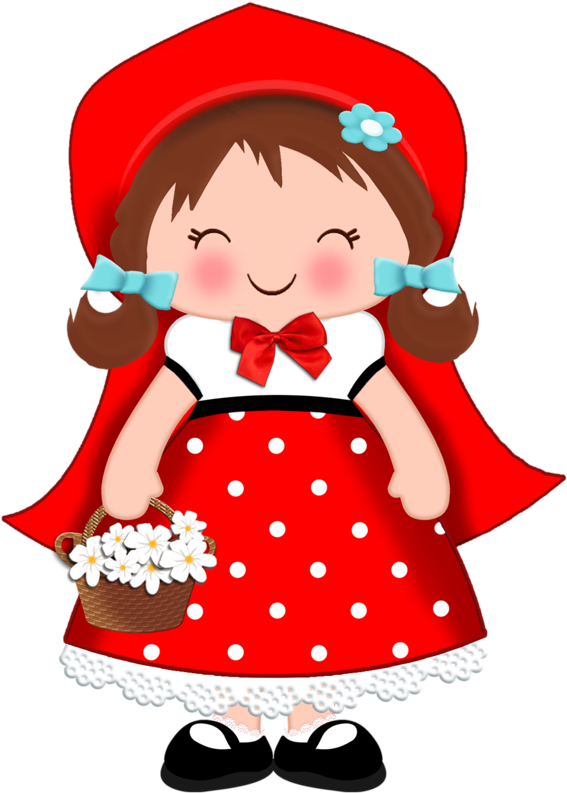Personnages, Illustration, Individu, Personne, Gens - Centro De Mesa Da Chapeuzinho Vermelho (572x800)