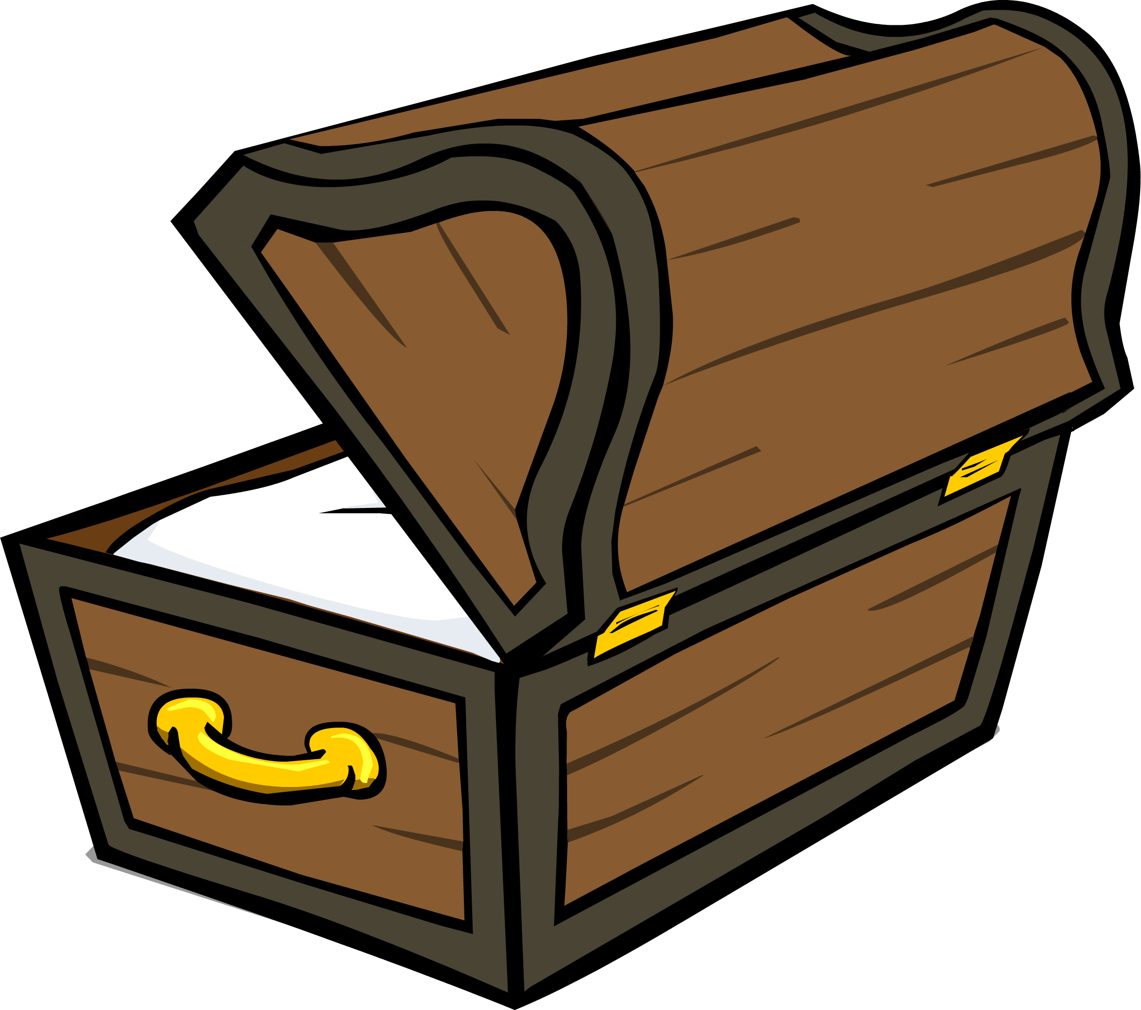 Pirate Treasure Map Clip Art - Treasure Chest Png (2344x2074)