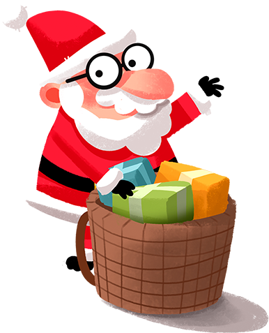 Each Player Moves Their Game Pieces Forward Along The - Christmas (500x500)