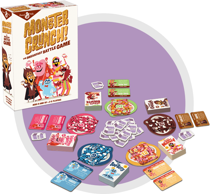 Monster Crunch Game Contents - Monster Cereals (720x720)