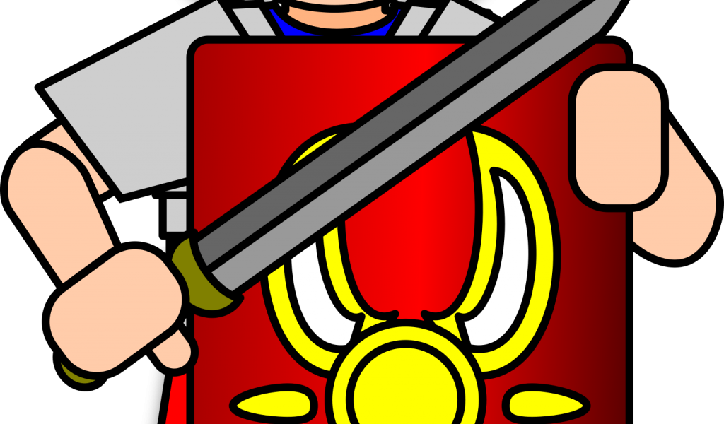 Ancient Rome Clipart - Roman Soldier Clipart (1024x600)