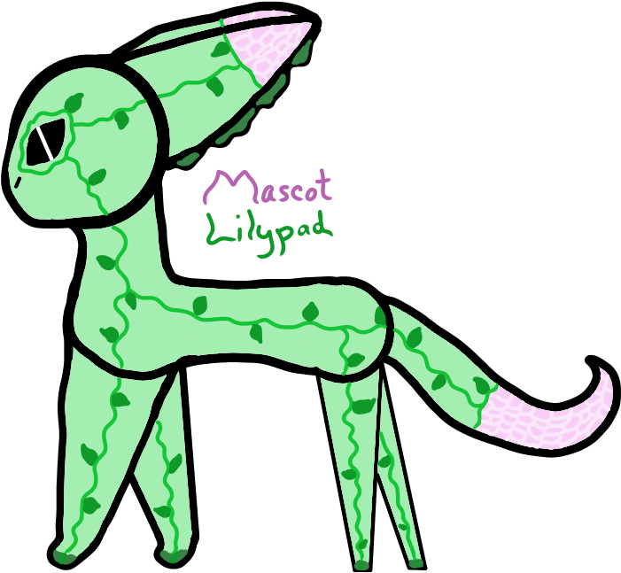 Vinik Mascot Lilypad By Kawaii Primrose - Vinik Mascot Lilypad By Kawaii Primrose (809x719)